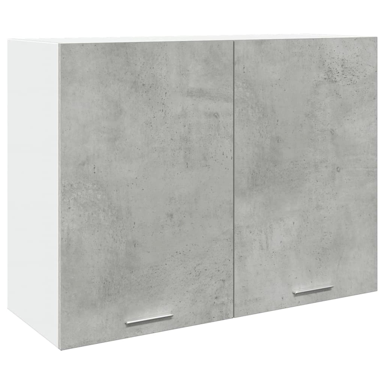 vidaXL Hängeschrank Lyon Betongrau 80x31x60 cm Holzwerkstoff 856109 günstig online kaufen