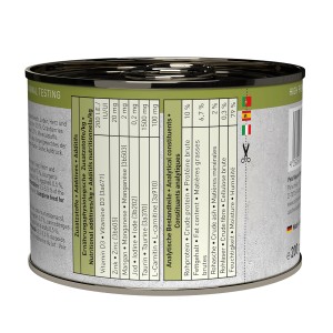 Catz Finefood Senior Nassfutter Lachs & Huhn, 200g Dose für ältere Katzen.