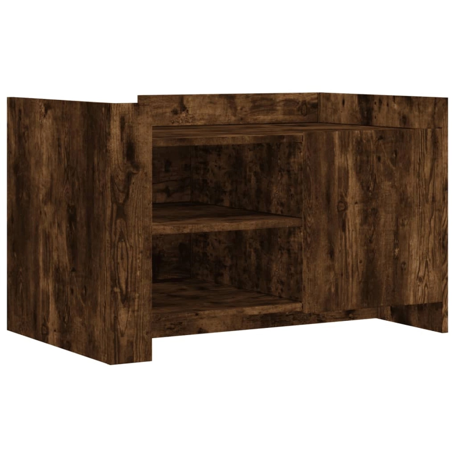vidaXL Couchtisch Räuchereiche 80x50x50 cm Holzwerkstoff 848357 günstig online kaufen