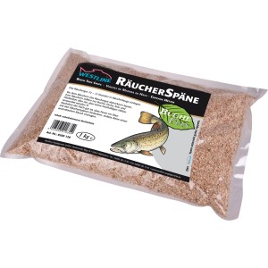 Westline Räucherspäne Buche, 1 kg Packung für Angeln und Räuchern.