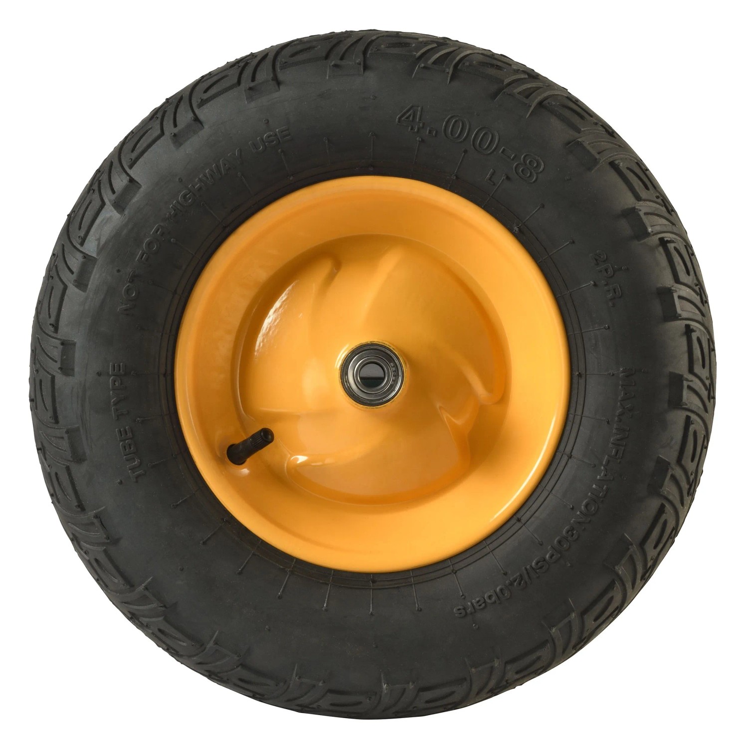 Luftrad für Schubkarre 400 mm mit Kugellager