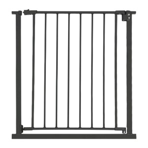 Relaxdays Treppenschutzgitter Eisen Kunststoff Schwarz Klemmbar 75 bis 80 cm 3 kg