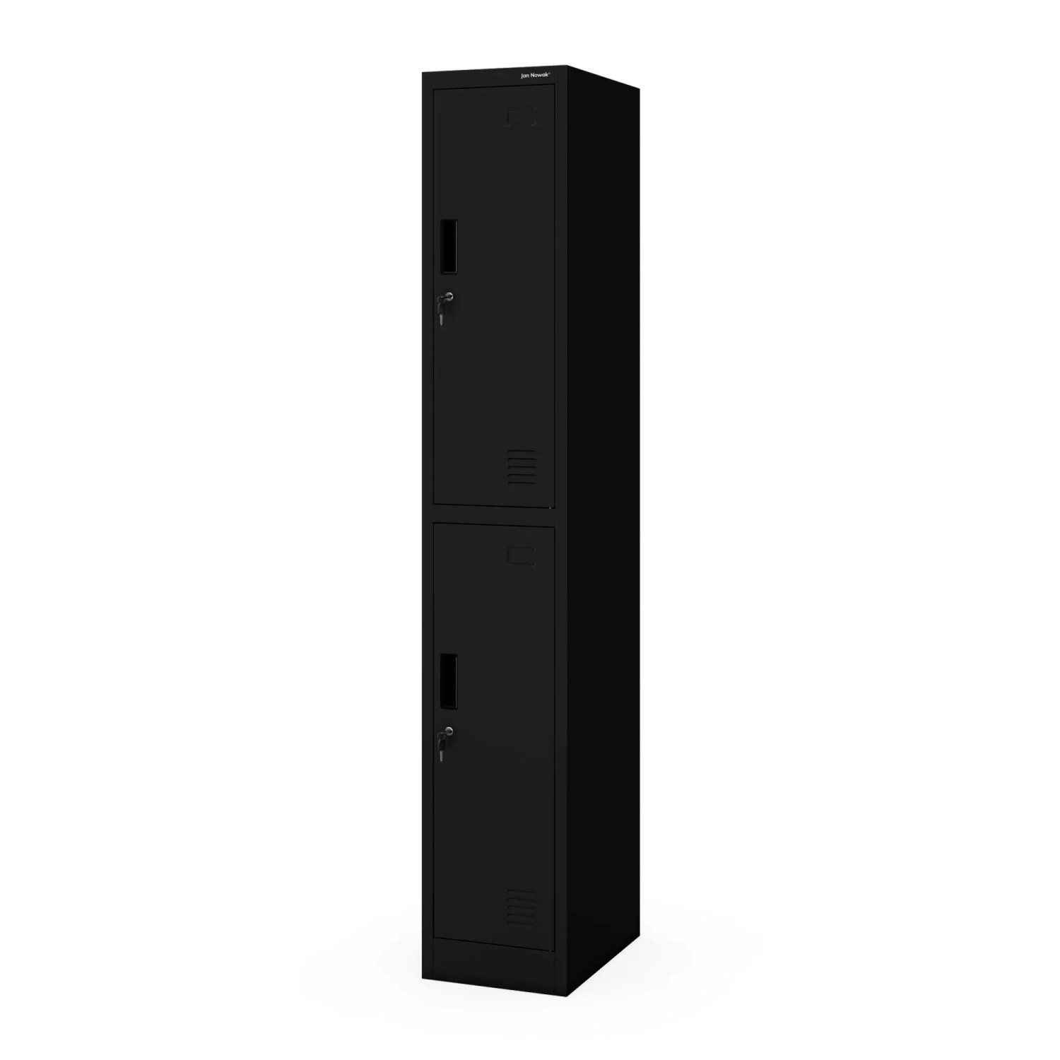 JAN NOWAK Sozialschrank IGOR 1 PLUS 185 x 32 x 45 cm Schwarz