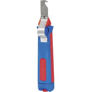Weicon Kabelmesser mit Hakenklinge, VDE-Werkzeug für Kabel von 8-28 mm