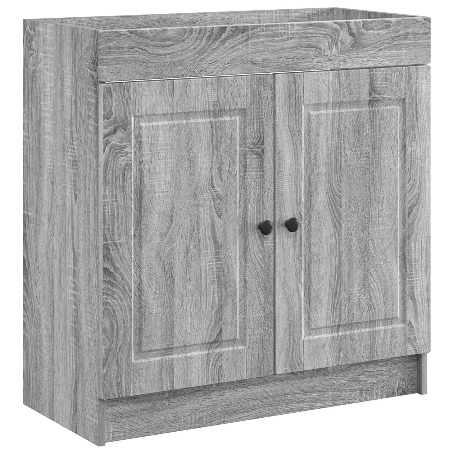 vidaXL Unter dem Waschbecken Badschrank Grau Sonoma 890080