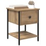 vidaXL Nachttisch 2 Stk Artisan-Eiche 34 x 35,5 x 45 cm Holzwerkstoff 881803_3