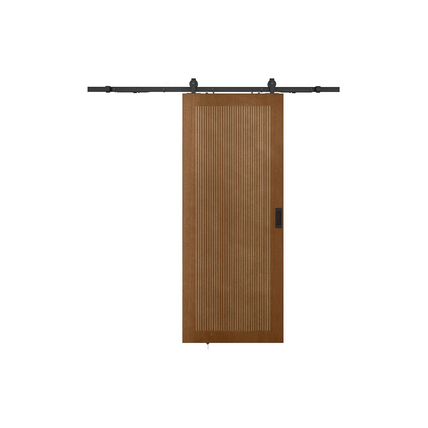 Vente-unique Schiebetür Sandora Naturfarben Dunkel 73 cm