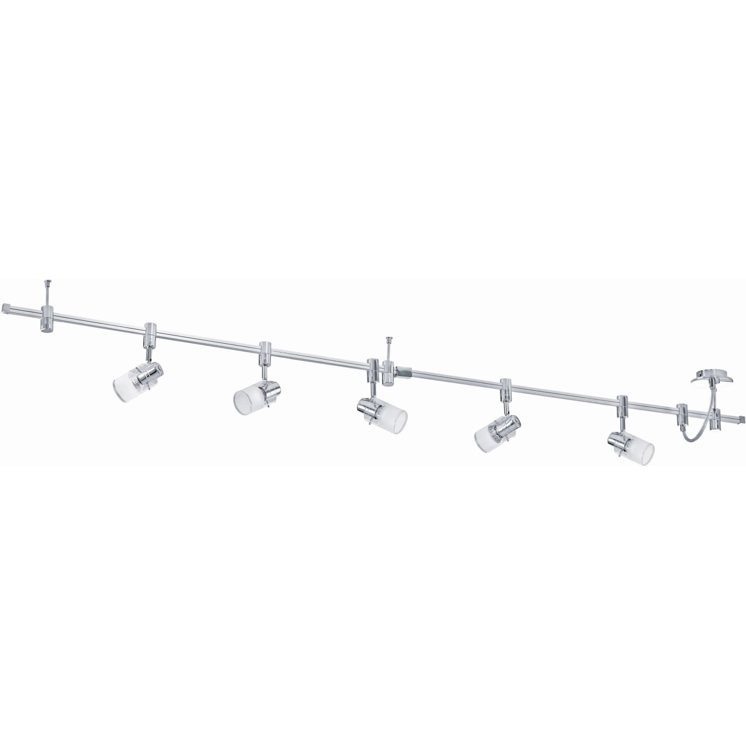 Eglo LED-Schienen Vilanova Alu-Weiß