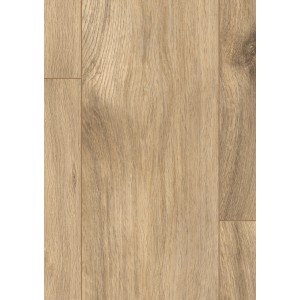 Egger Laminatboden EL1061 NatureSense Achensee Eiche, helle Landhausdiele mit Holzstruktur.