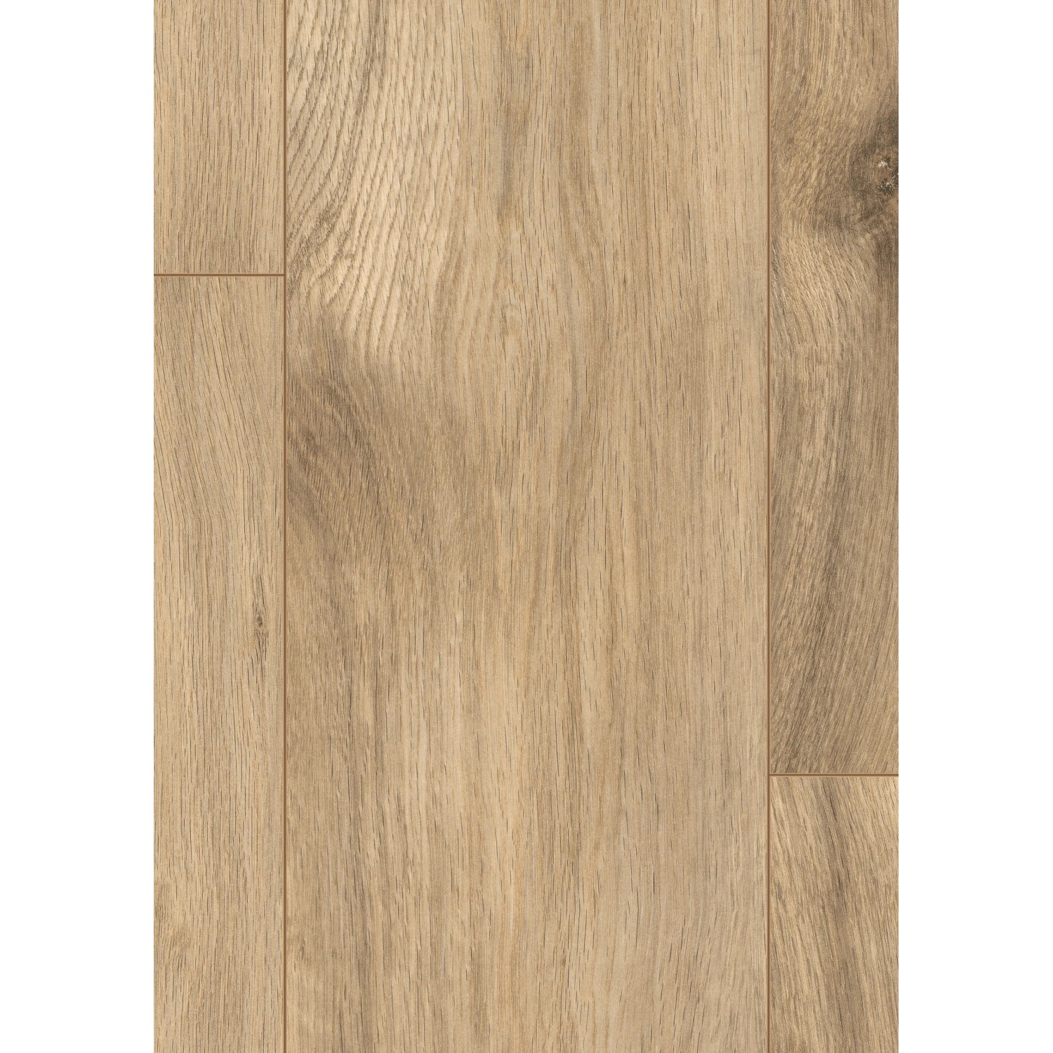 Egger Laminatboden EL1061 NatureSense Achensee Eiche, helle Landhausdiele mit Holzstruktur.