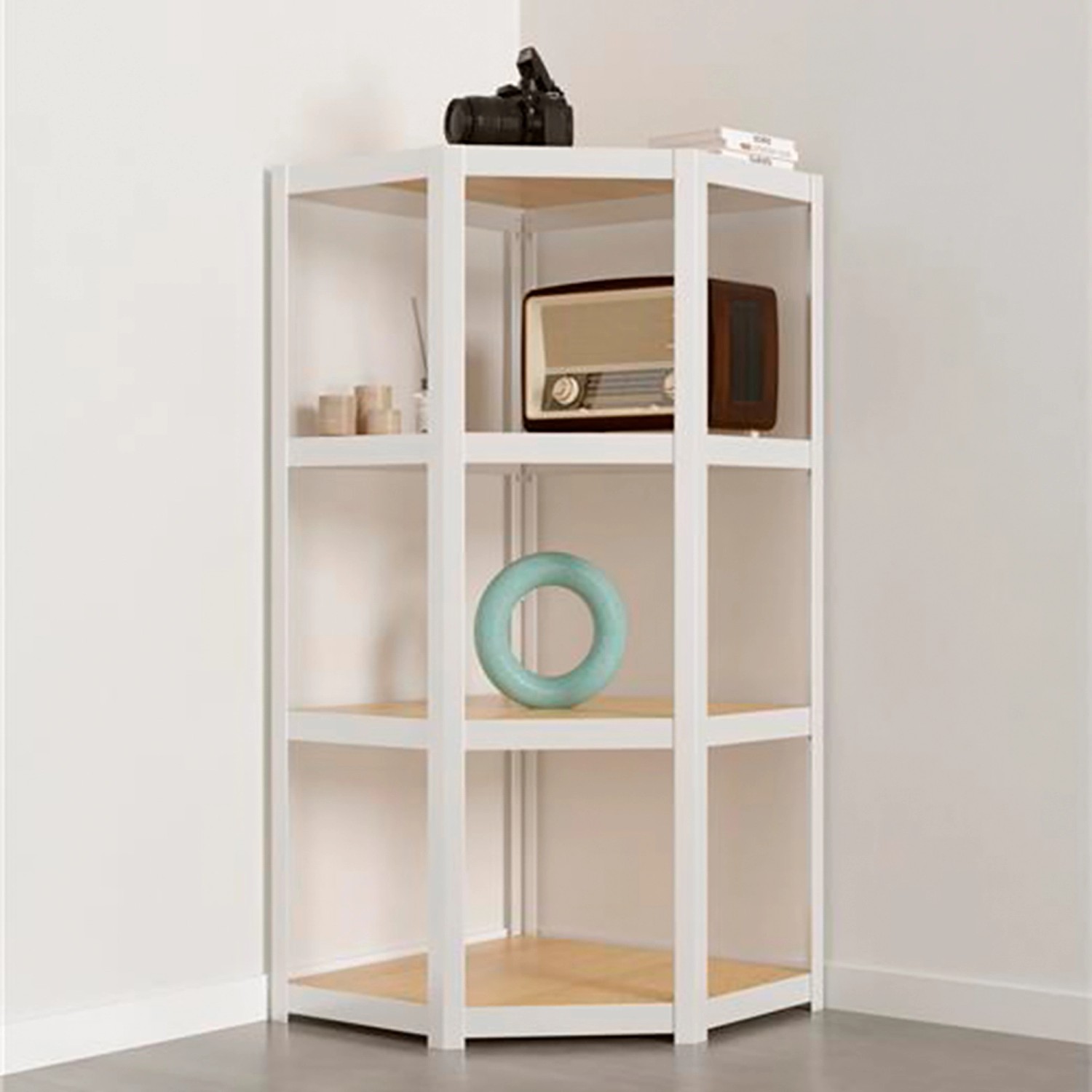 Ar Shelving Lochwand Rivet Style M 43 x 67 cm Grauweiß FSC®_9