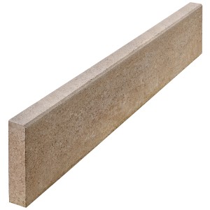 Randstein Vero, 100 cm, Sienna-Nuanciert. Beton-Einfassung für Gartenwege und Beete.