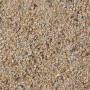 Beiger Rasensand (Quarzsand), Körnung 0,06-2 mm, ideal zur Rasenpflege und -belüftung.