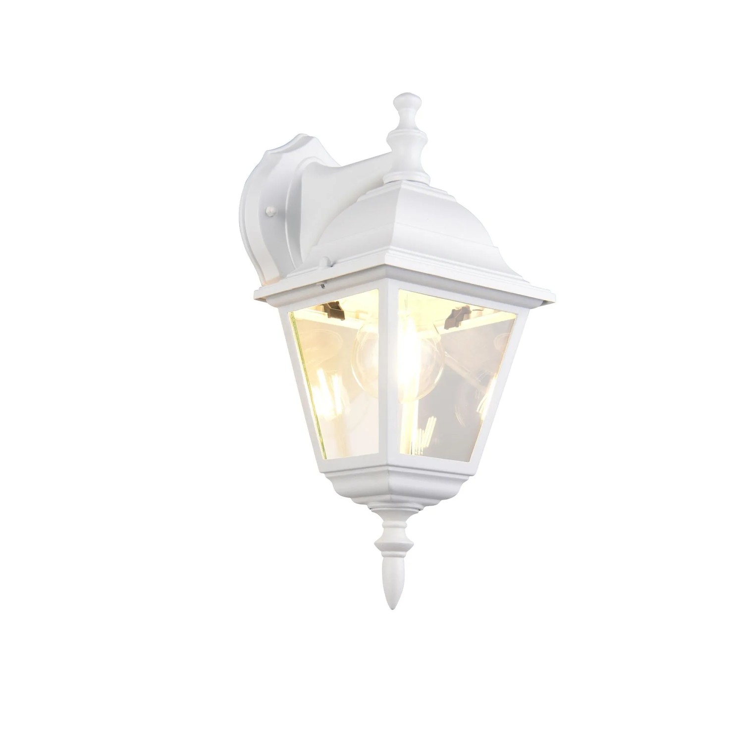 Trio LED-Laterne Livenza Weiß Matt 14 cm x 34 cm x 19 cm