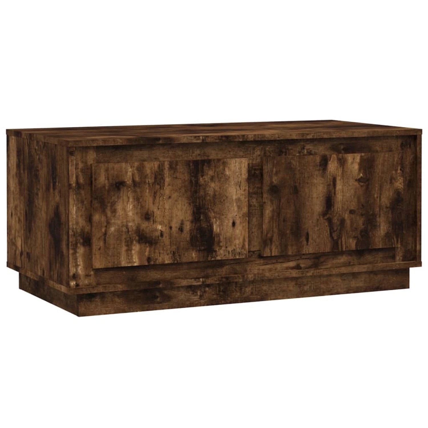 vidaXL Couchtisch Räuchereiche 102x50x44 cm Holzwerkstoff 819881