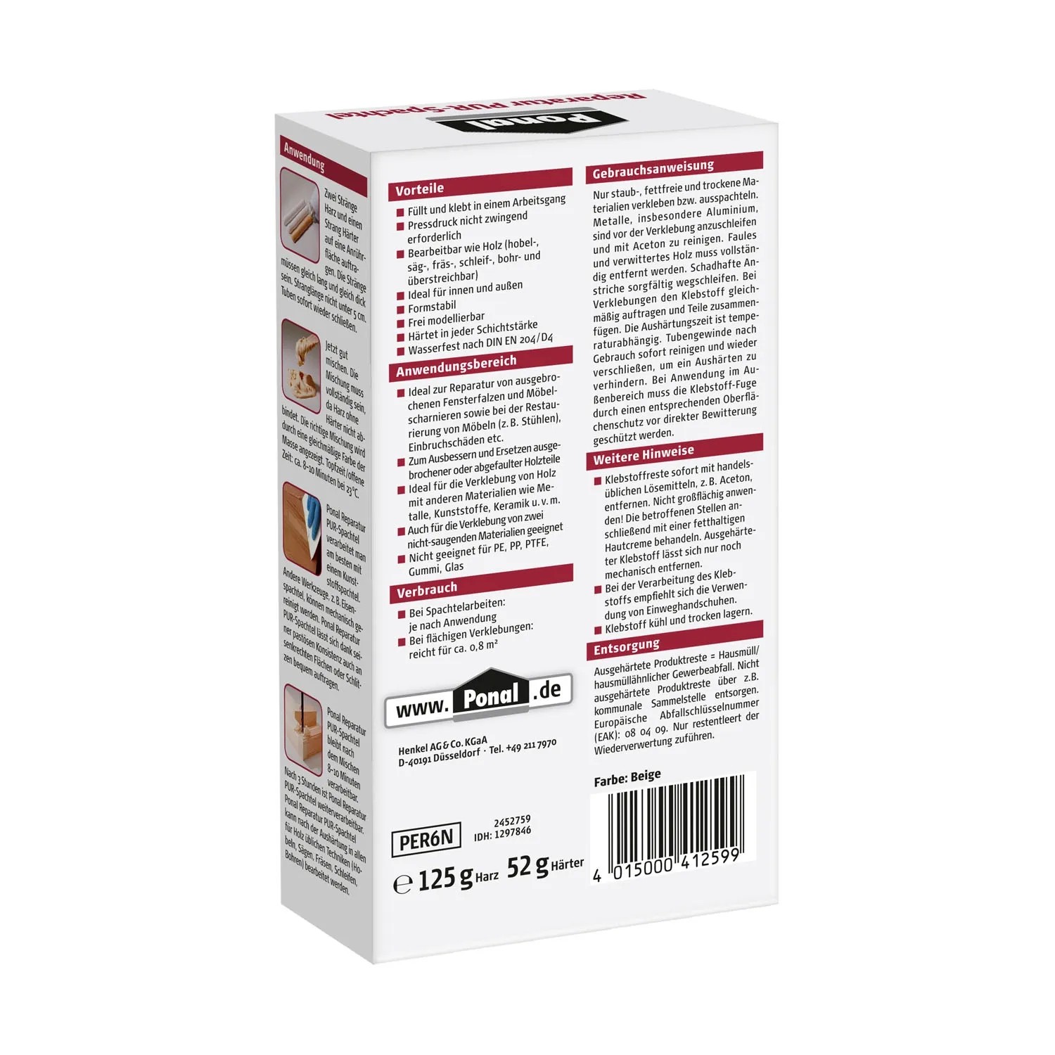 RONSEAL 34739 Ronseal Mehrzweck-Holzspachtel, Weiß, 250 g | Gebrauchsfertige Reparaturmasse für dauerhafte Behebung von Mängeln und Unebenheiten in Holzuntergründen RONSEAL 34739 Ronseal Mehrzweck-Holzspachtel, Weiß, 250 g | Gebrauchsfertige Reparaturmasse für dauerhafte Behebung von Mängeln und Unebenheiten in Holzuntergründen