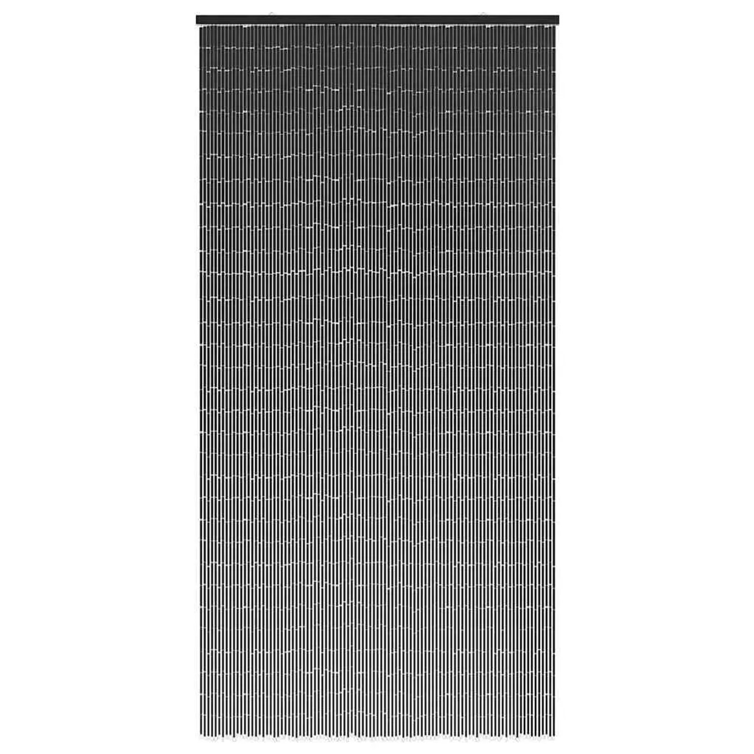 vidaXL Insekten-Türvorhang Dunkelgrau 100x200 cm Bambus 4017449_3
