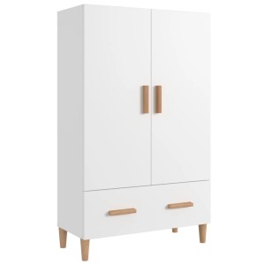 vidaXL Highboard Weiß 70x31x115 cm Holzwerkstoff 812528