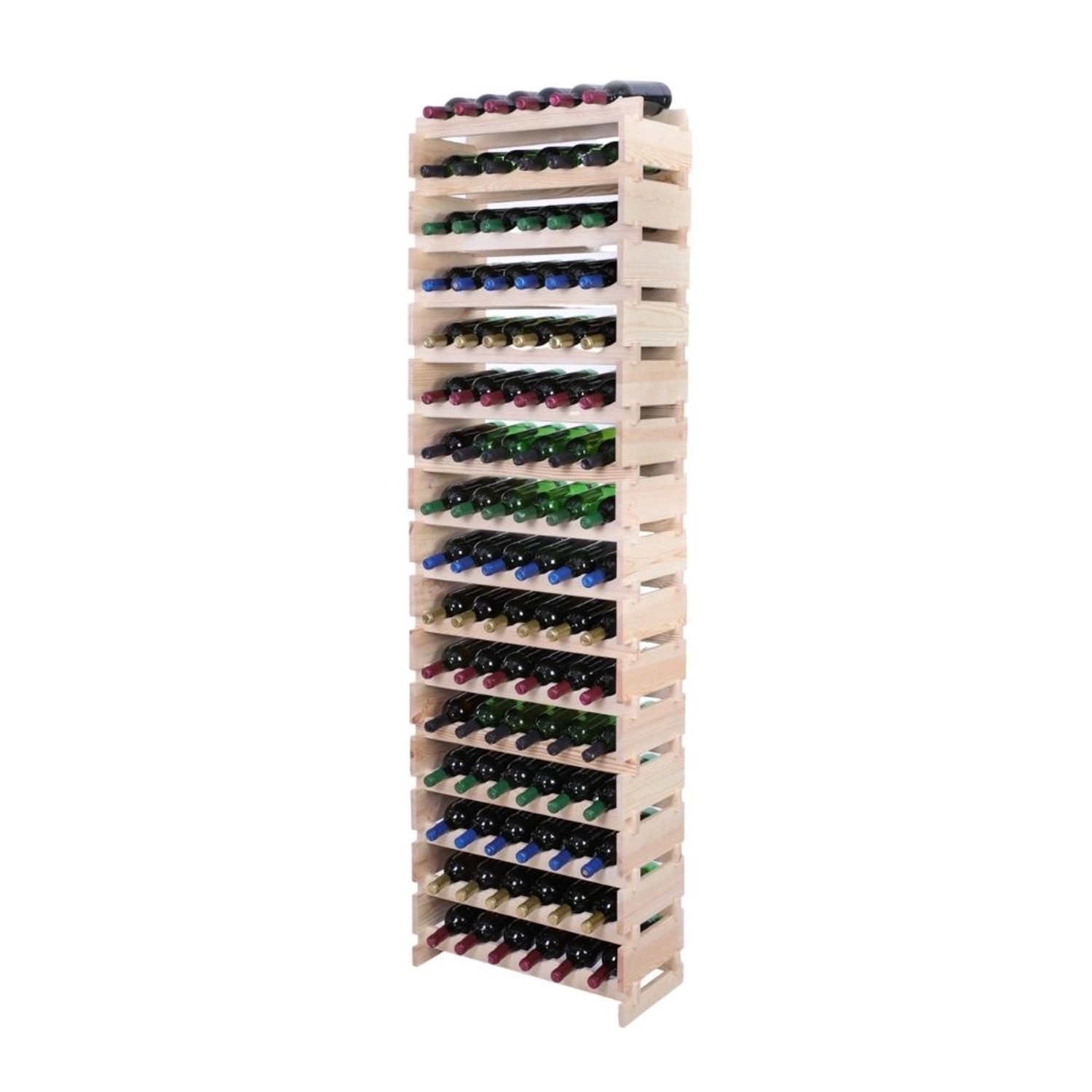 PROREGAL Weinregal VINOTECA FLEX PRO HxBxT 219x65x28cm 96 Flaschen Auf 16 E günstig online kaufen