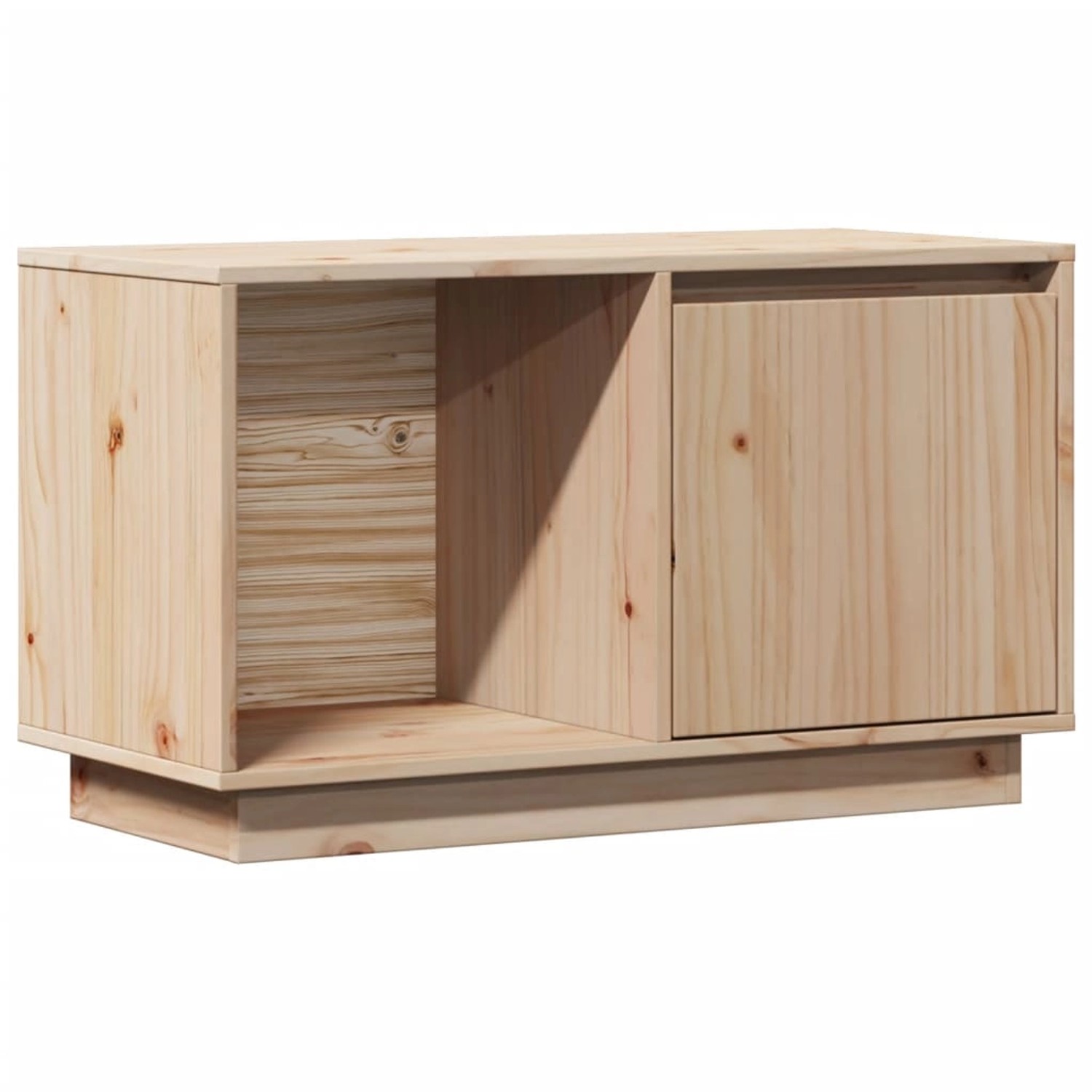 VidaXL TV-Schrank 74x35x44 cm Massivholz Kiefür günstig online kaufen