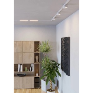 EGLO LED-Spot TPLUS, weiß, 980lm, für Schienensystem. Flexibel einstellbare Farbtemperatur.