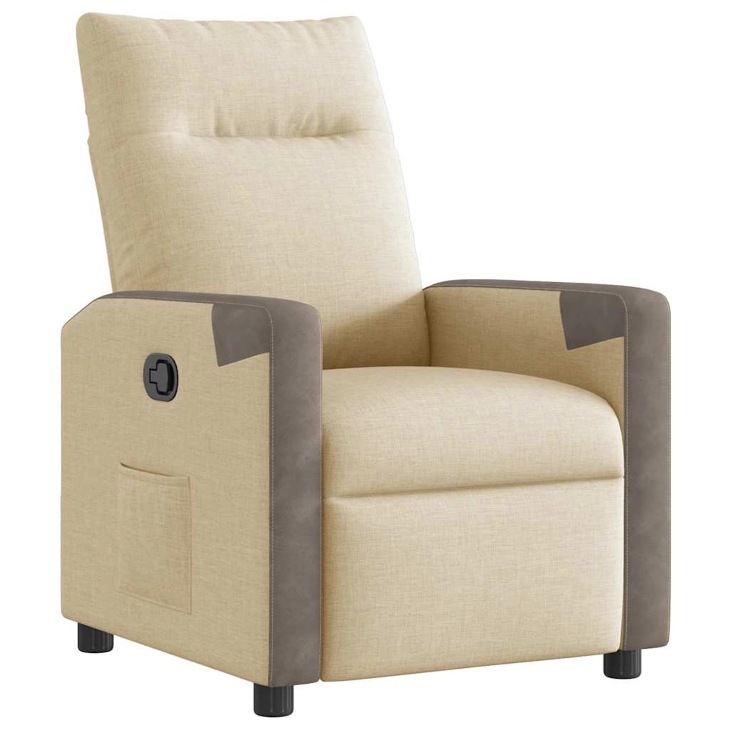vidaXL Relaxsessel Creme Stoff 4104842 günstig online kaufen