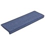 vidaXL Stufenmatten 15 Stk 65x21x4 cm Blau Rechteckiger Rand 134574_4