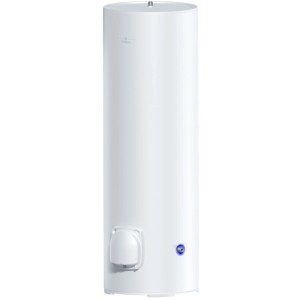 De Dietrich Warmwasserspeicher, 250L, vertikal, weiß. Elektrischer Boiler für die Bodenmontage.