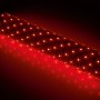 Flexibler 5 m LED Stripe Outdoor RGB für stimmungsvolle Außenbeleuchtung, hier in Rot.
