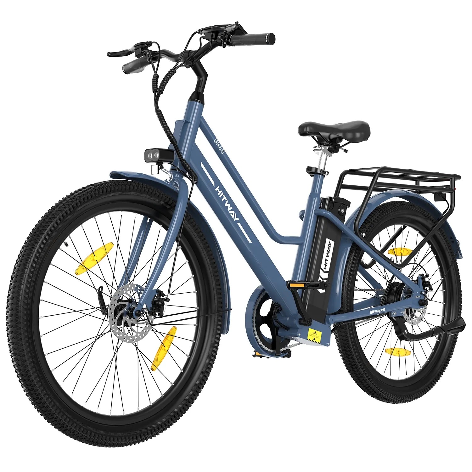 HITWAY E-Bike BK8SL 27,5 Zoll Pedelec 13Ah Akku Reichweite 50-100KM 250W Elektrofahrrad