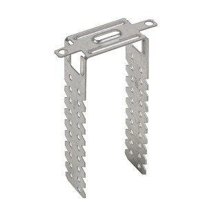 Knauf Direktabhänger aus Metall für abgehängte Decken, zur einfachen Montage von Deckenprofilen.