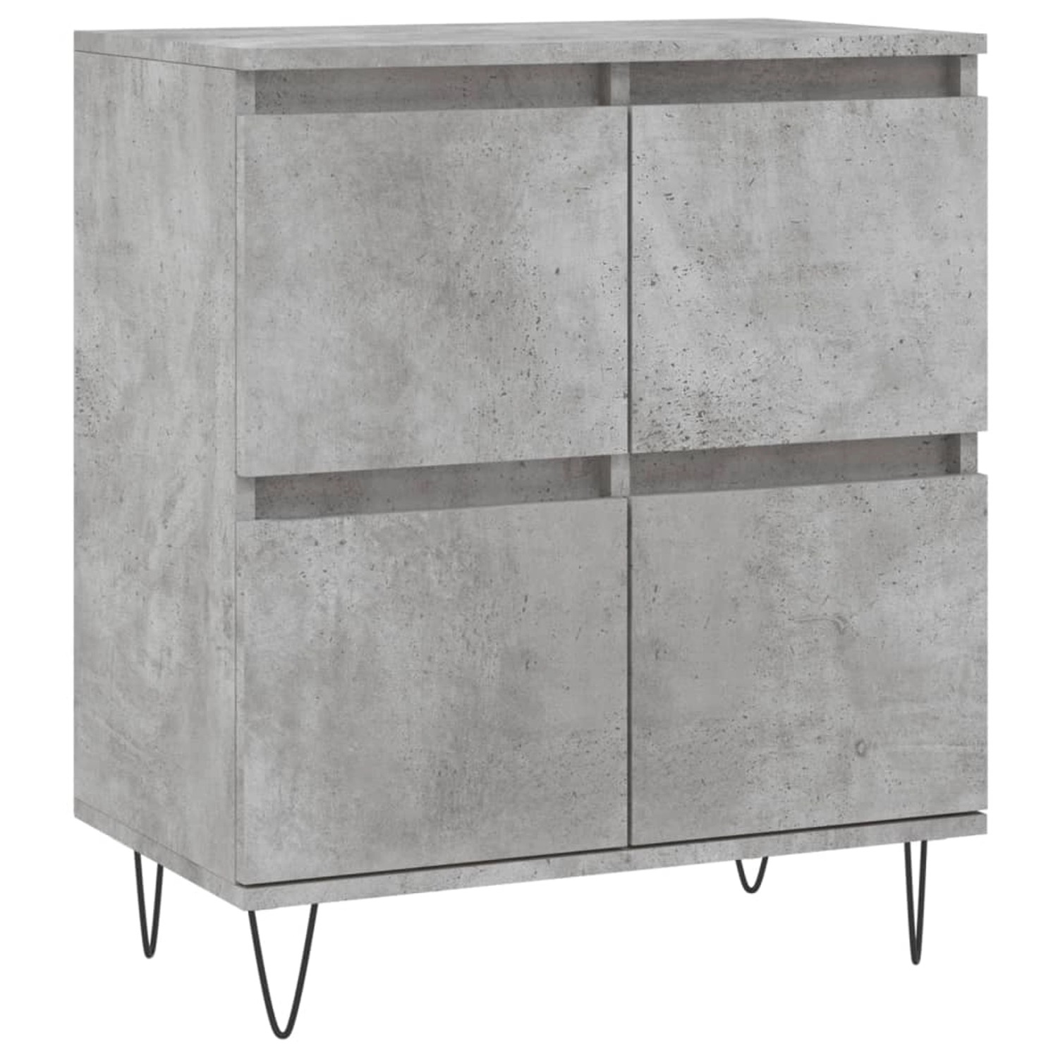 vidaXL Sideboard Betongrau 60x35x70 cm Holzwerkstoff 831216 günstig online kaufen