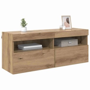 vidaXL TV-Wandregal Artisan-Eiche 100 x 30 x 40 cm Holzwerkstoff 882984