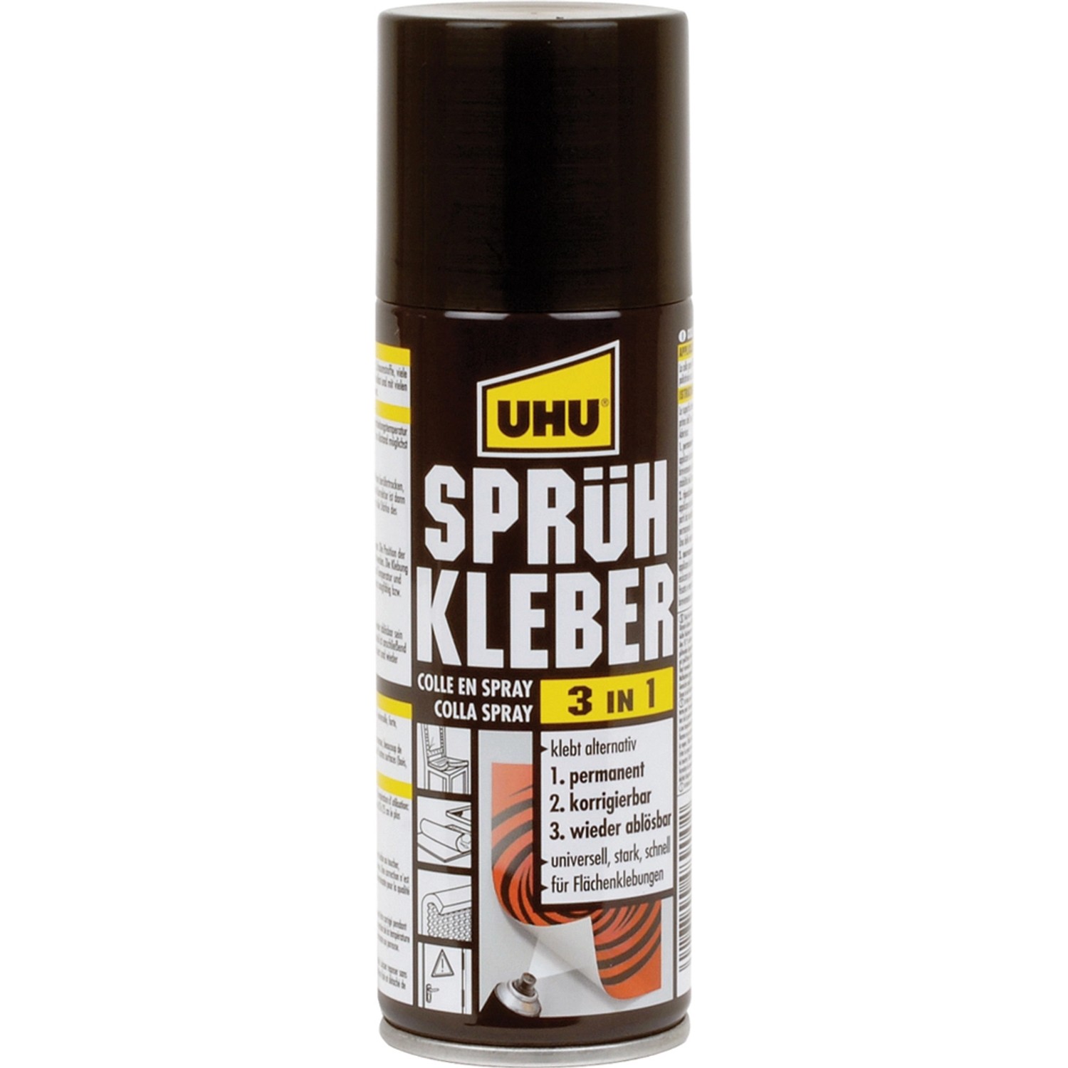 Uhu Sprühkleber 3in1 200 ml