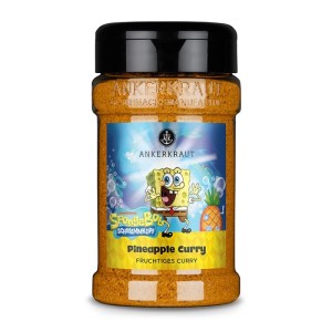 Ankerkraut Pineapple Curry Gewürzmischung im Streuer mit SpongeBob Motiv, 240g.