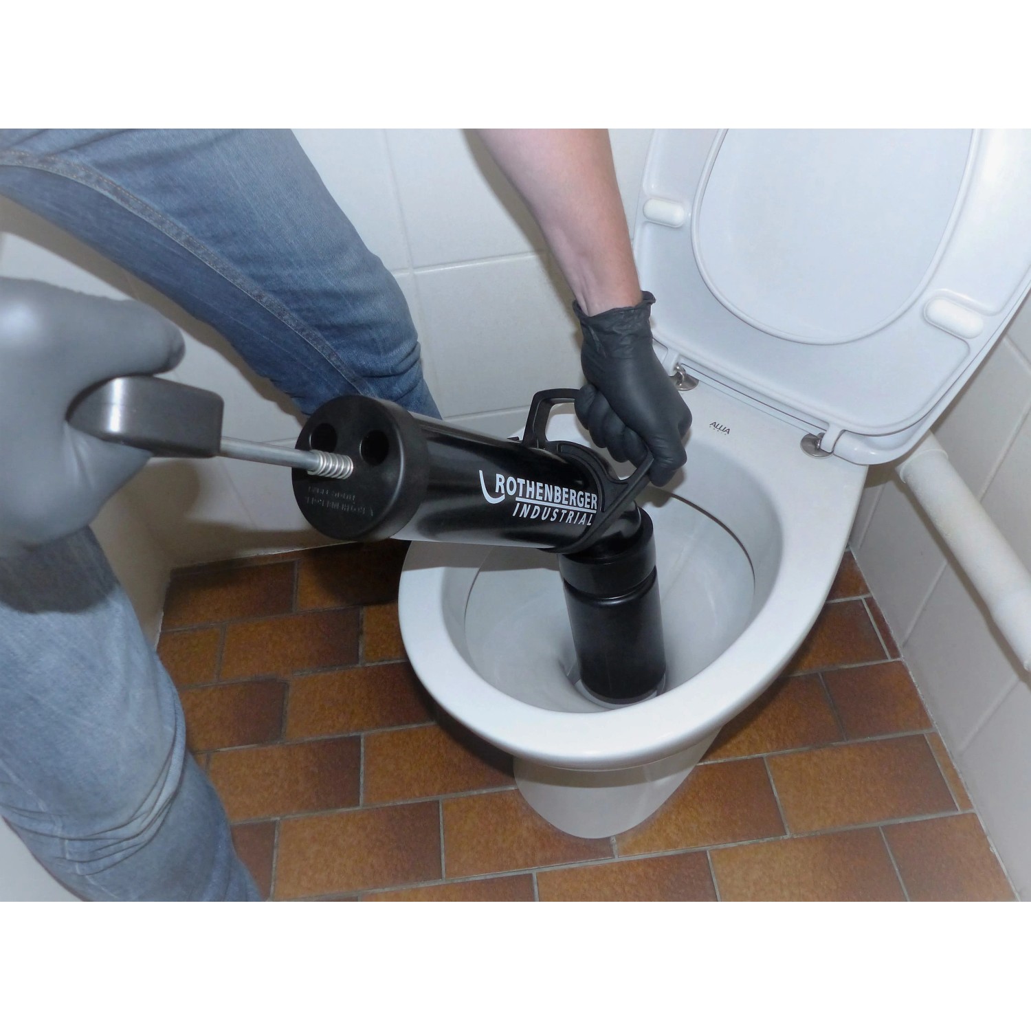 Verstopfung Beseitigen Rothenberger RoJet Premium & RoPump Set – Rohrreiniger Gegen Verstopfungen In Abfluss & Siphon Kärcher Rohrreinigungsschlauch