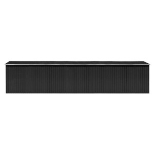 vidaXL Gerätehaus, anthrazit, 257x990x181 cm, aus verzinktem Stahl.