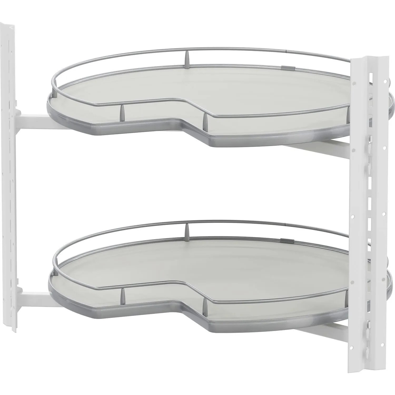 Vauth-Sagel Drehteller Cor Wheel Pro 3/4-Kreis Korpusbreite 800 mm Hellgrau Silber