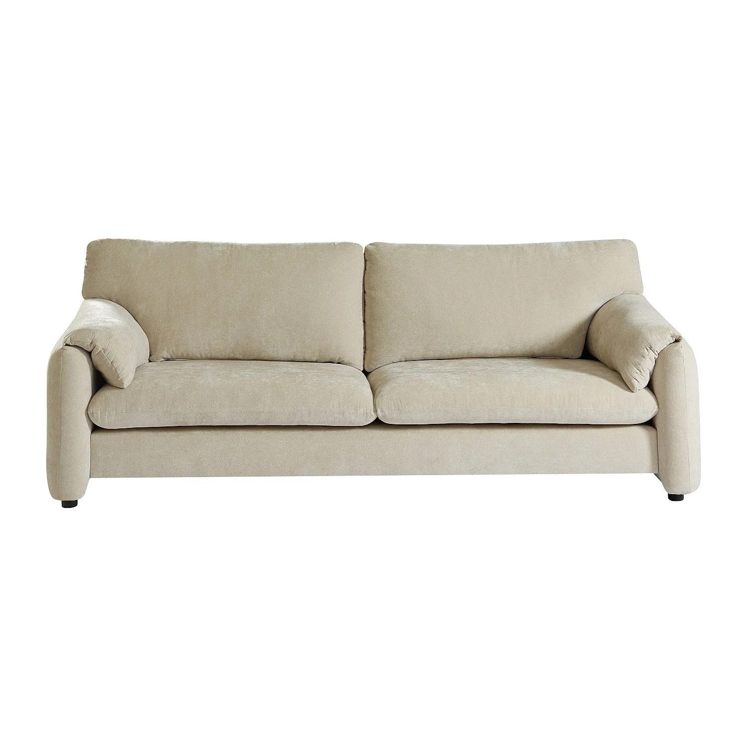 Vente-unique Sofa Ohne Schlafmöglichkeit Opralio Beige 228 cm