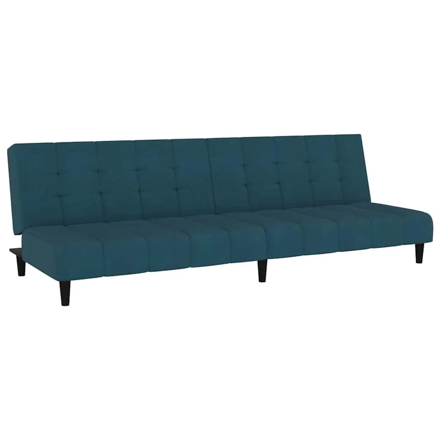 vidaXL Schlafsofa 2-Sitzer Blau Samt 375762 günstig online kaufen