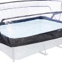 EXIT Pool Abdeckung 300x200cm für rechteckige Pools, schützt vor Schmutz und UV-Strahlung.