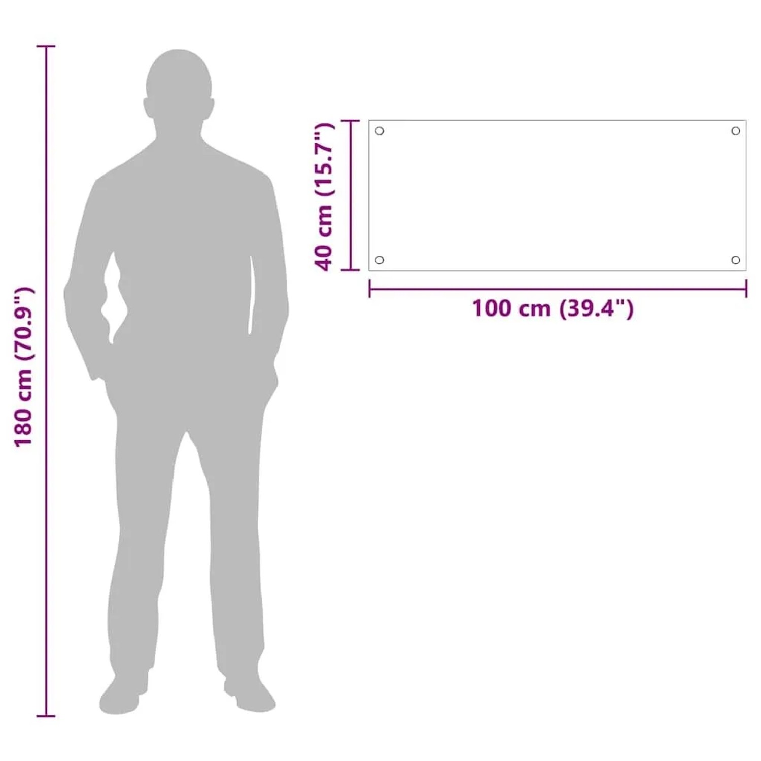 vidaXL Küchenrückwand Transparent 100 x 40 cm Gehärtetes Glas 42018029_10