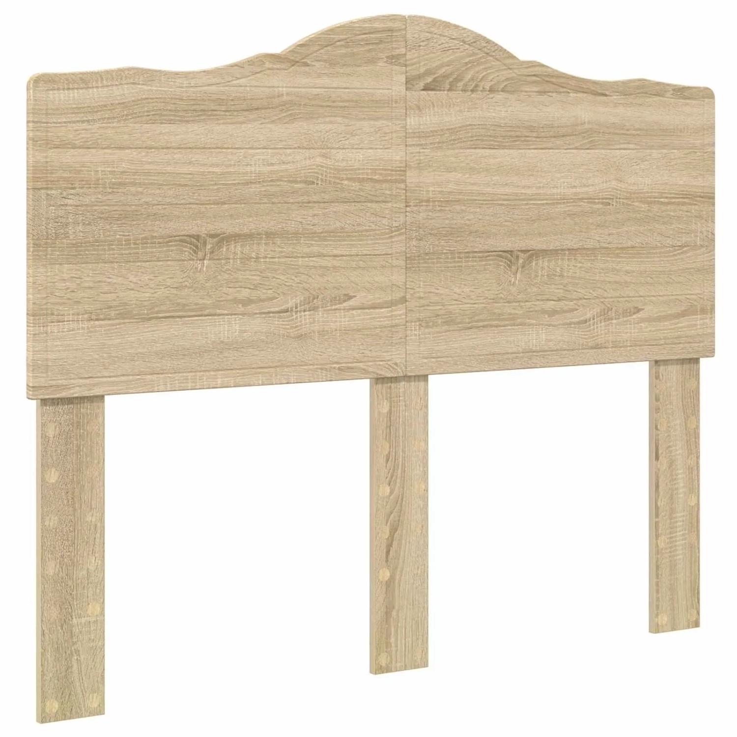 vidaXL Kopfteil mit Kopfteil Sonoma-Eiche 135 cm Holzwerkstoff 888014