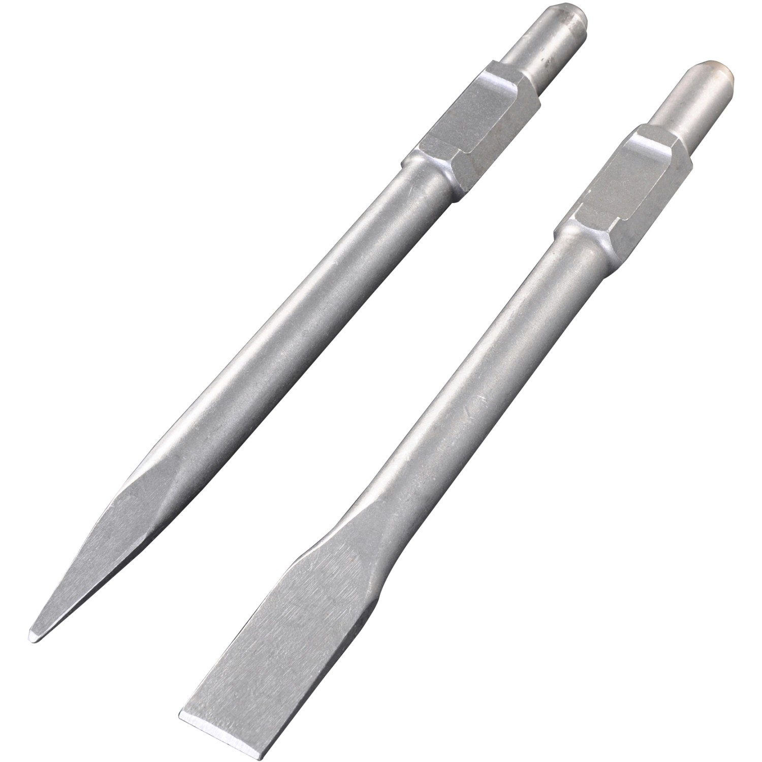 Zwei Meißel-Aufsätze für Scheppach Abbruchhammer AB1600, Baumaschinen Zubehör.