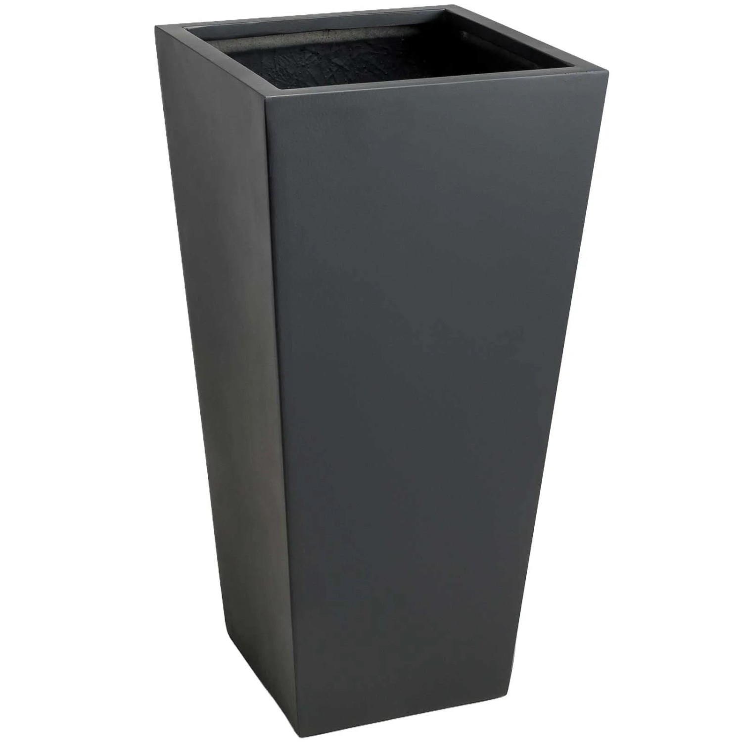 Vivanno Pflanzkübel Classic 35 cm x 35 cm x 70 cm Anthrazit