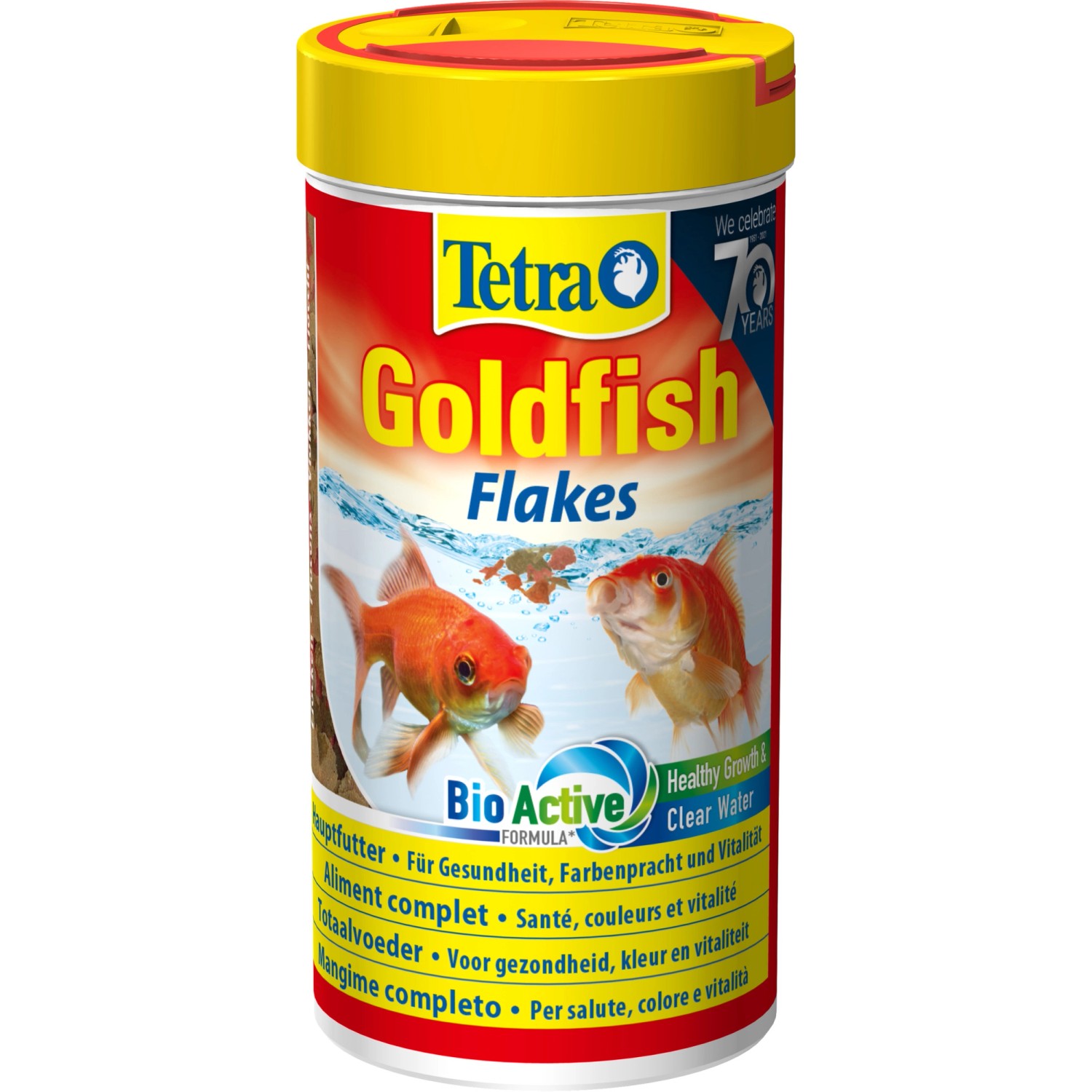 Tetra Aquarium-Fischfutter-Granulat Goldfish Flakes 250 ml