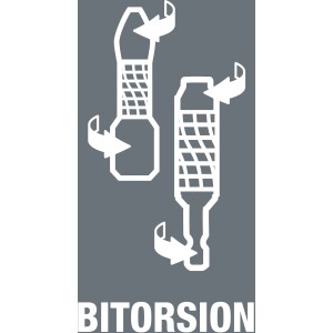Grafik zum Wera Bit TX25 mit Diamantbeschichtung und BiTorsion-Zone.