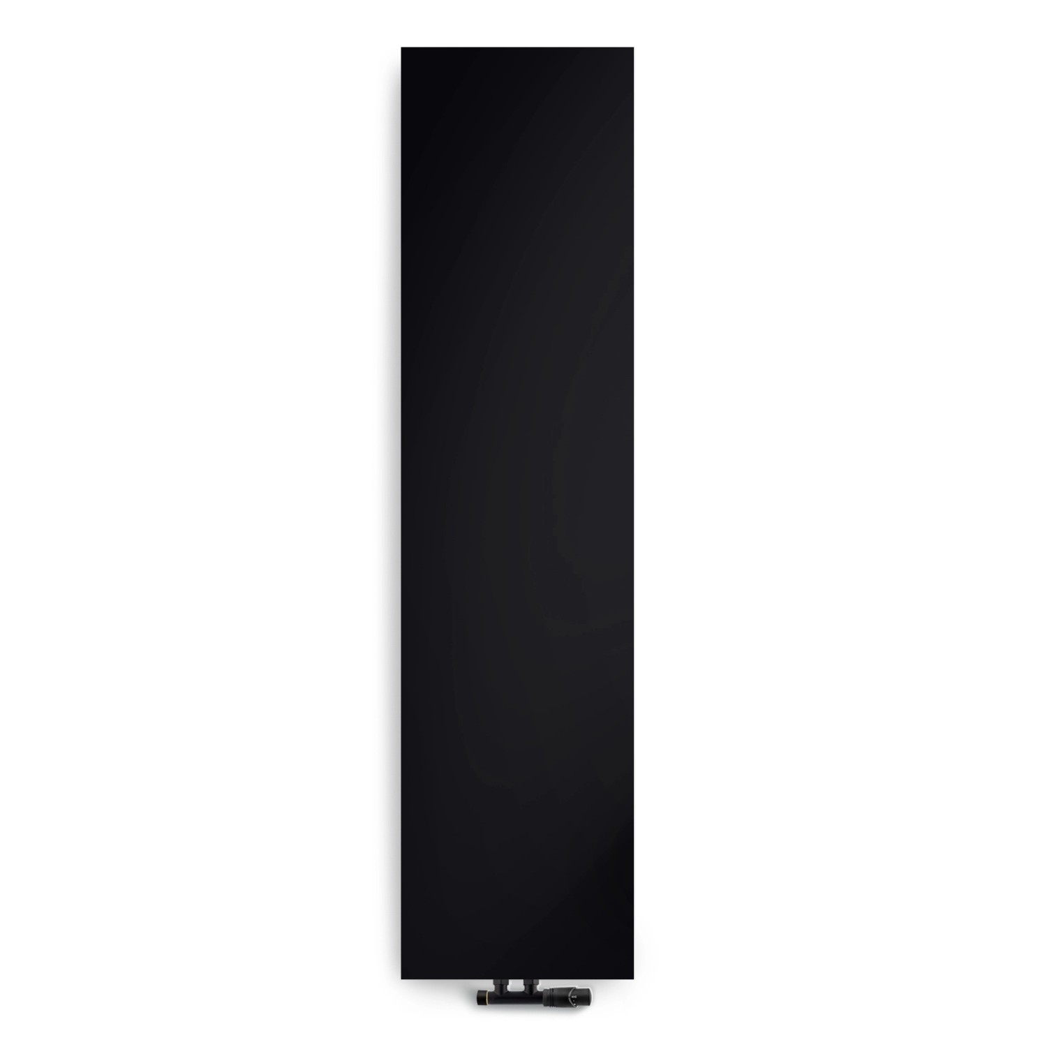 Belrad Vertikal Heizkörper Plan Schwarz Matt T20 1600 X 400 HxB 924 W günstig online kaufen