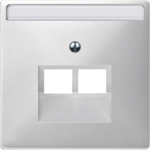 Merten Abdeckung für Antennensteckdose System M, Polarweiß.