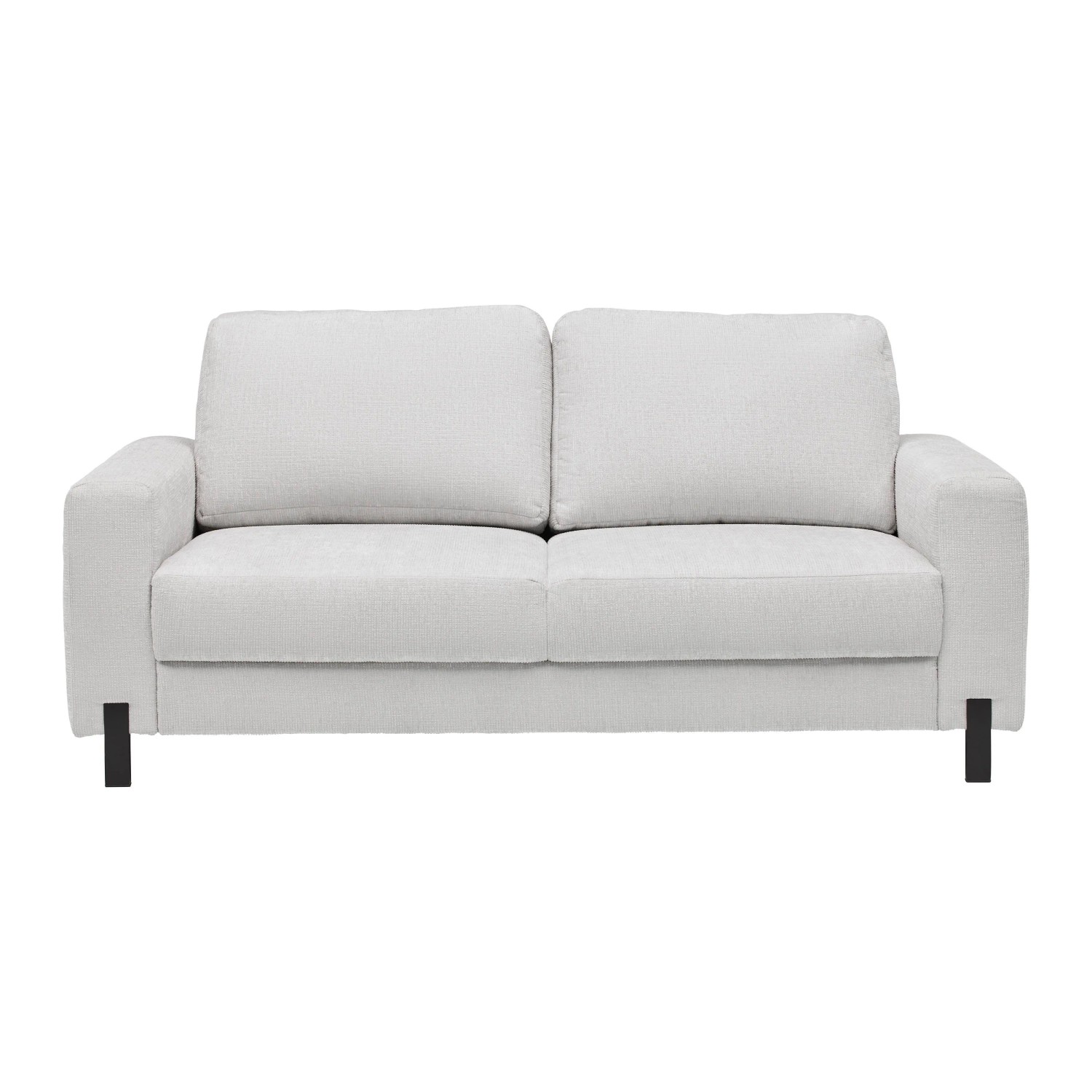 Mömax 2-Sitzer-Sofa Piega Silberfarben